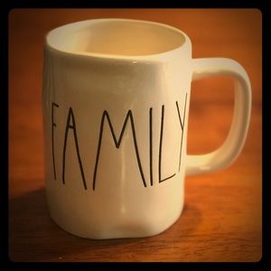 Rae Dunn new and unused LL FAMILY mug